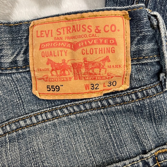 Levi's 559 Jeans Vintage Denim Jeans 32X30 - Picture 8 of 8